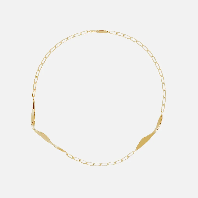 Faris Blade Necklace - Gold