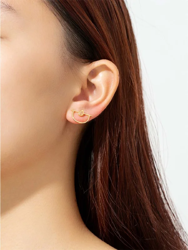 Exclusive Jewelry Sale – Shine For Less HGA Sterling Silver Inlaid Zircon Earrings