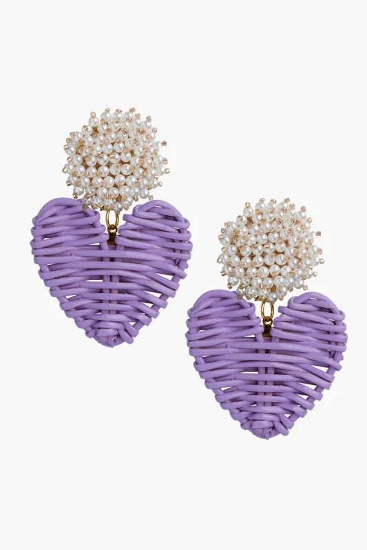 Exclusive Jewelry Bundles At Discounted Rates Cluster Pearl Lilac Rattan Hearts Earrings Exclusive Jewelry Bundles At Discounted Rates Cluster Pearl Lilac Rattan Hearts Earrings