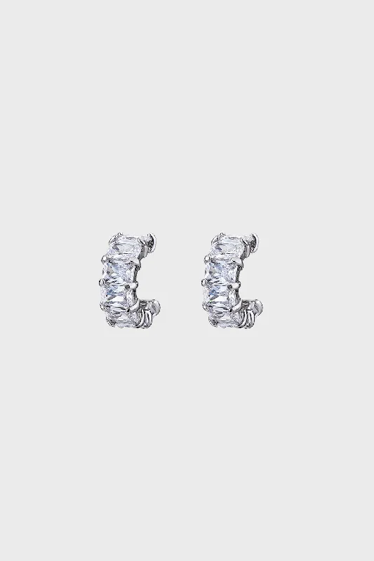 Exclusive Jewelry Sale – Limited-Time Discounts Crystal Mia Huggie Earrings