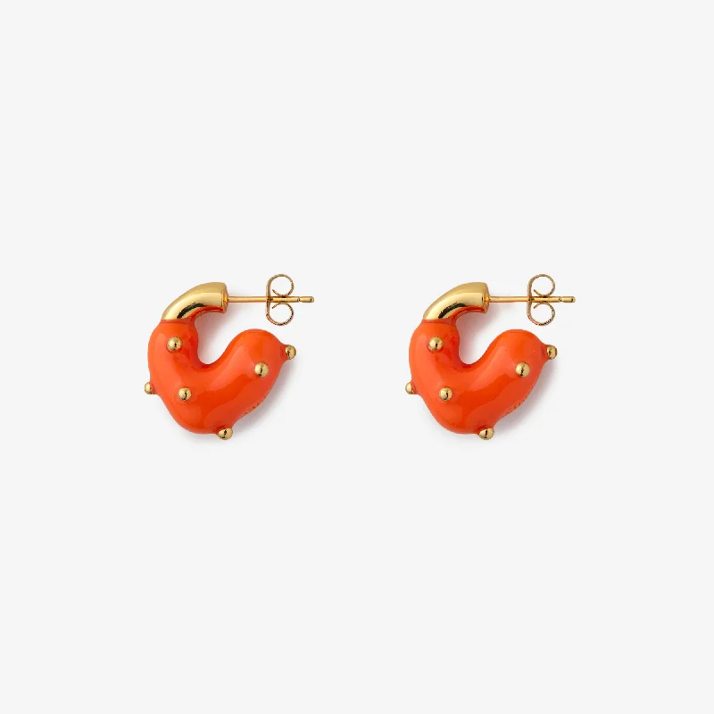 Affordable Elegance – Special Jewelry Sale Now Live Eliou Theo Earrings - Orange