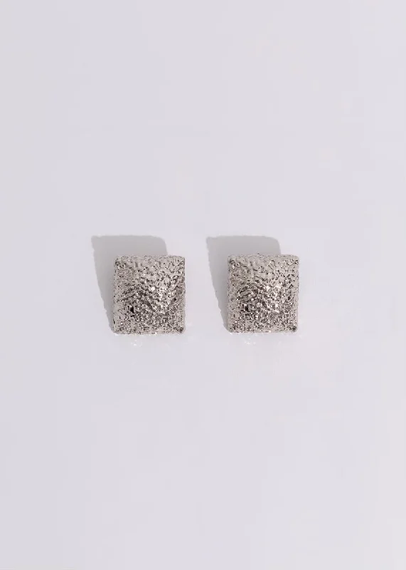 Dinner In The City Earrings Silver