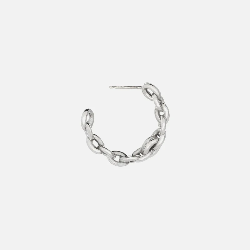 Affordable Luxury Jewelry For Every Occasion Spinelli Kilcollin 13mm Fused Serpens Earrings - Silver Affordable Luxury Jewelry For Every Occasion Spinelli Kilcollin 13mm Fused Serpens Earrings - Silver
