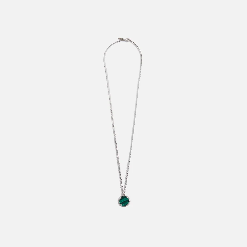 Emanuele Bicocchi Amulet Pendant Necklace - Green