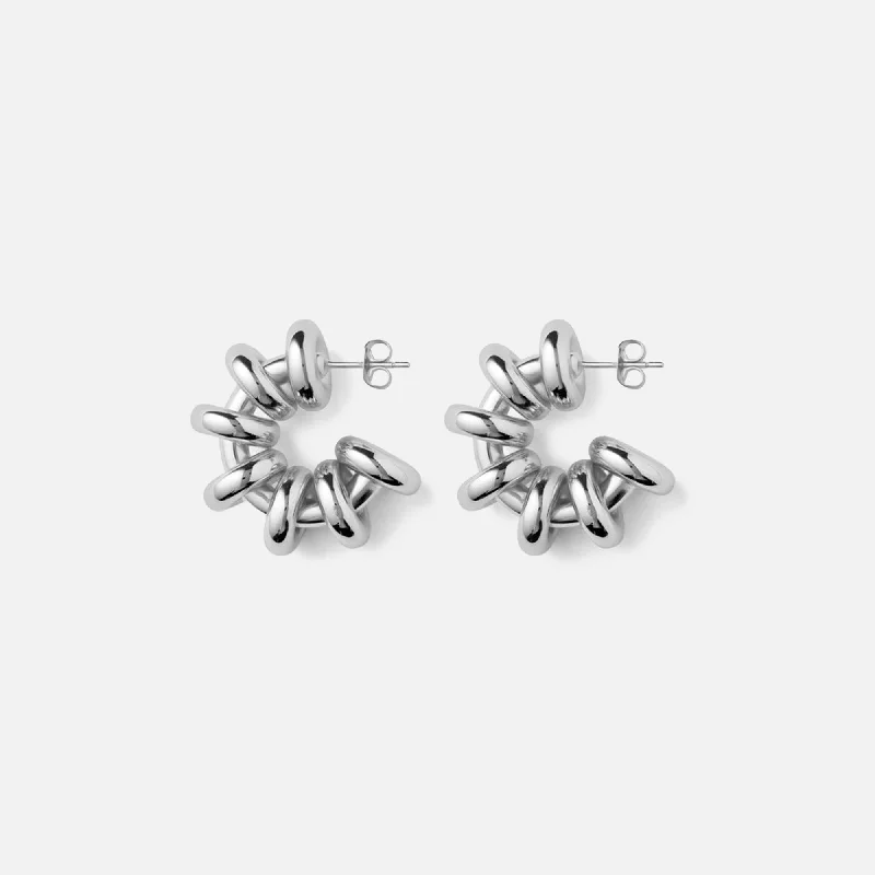 Personalized Jewelry Sale – Unique Pieces At Great Prices Eliou Biblo Earrings - Silver Personalized Jewelry Sale – Unique Pieces At Great Prices Eliou Biblo Earrings - Silver