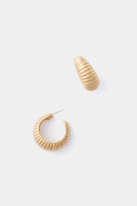 Unbeatable Offers On Luxury And Everyday Jewelry Gold Brexton Earrings