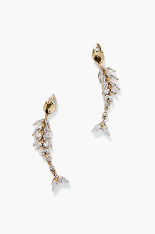 Exclusive Online Jewelry Sale – Don't Wait Gold Elisabetta Fish Earrings
