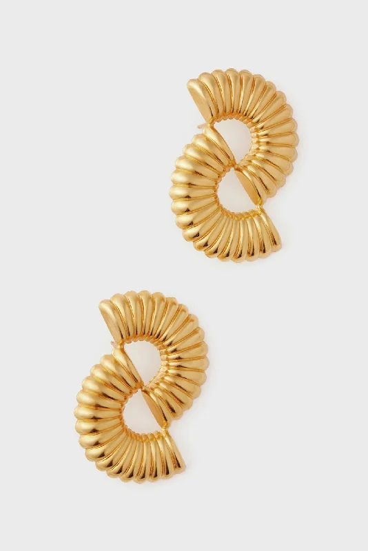Limited-Stock Jewelry Clearance – Grab Your Favorites Now Gold Sonia Sun Earrings