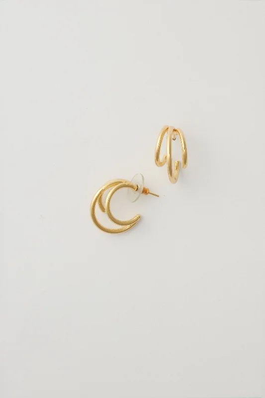 Exclusive Jewelry Sale Event – Shop Now Gold Triple Threat Earring