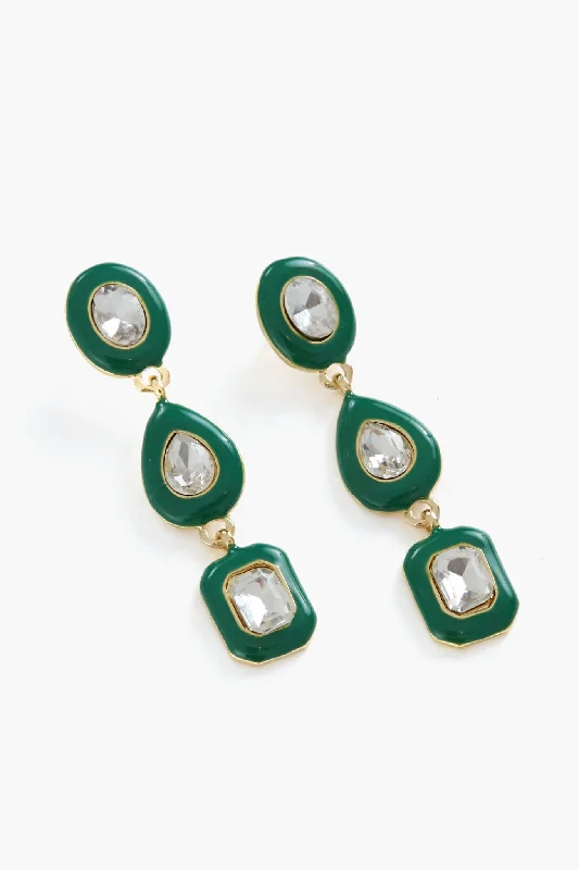 Affordable Glamour – Premium Jewelry At Special Prices Green Cole Earrings