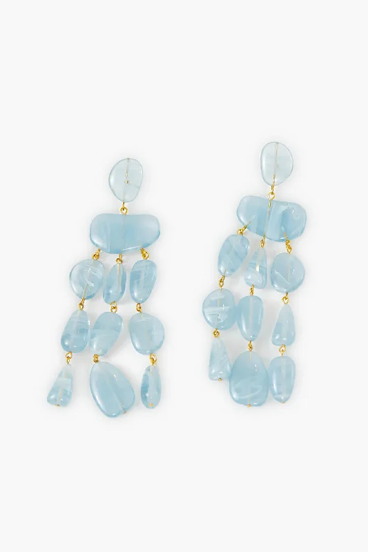 Affordable Glamour – Must-Have Jewelry At Special Rates Ice Blue Tallulah Earrings