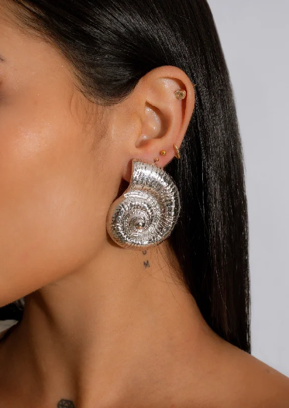 I'm In The Sea Earrings Silver