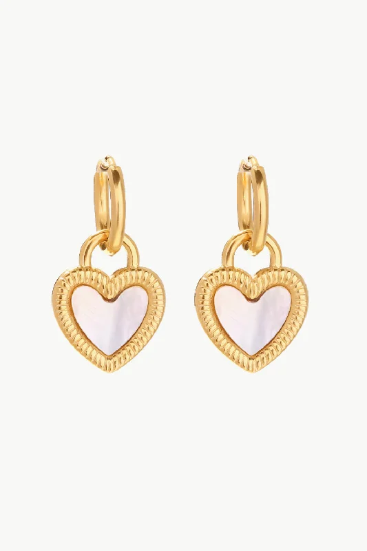 Limited-Time Jewelry Sale – Elegant Styles At Less HGA Vintage Love Shell Heart Drop Gold Earrings Limited-Time Jewelry Sale – Elegant Styles At Less HGA Vintage Love Shell Heart Drop Gold Earrings