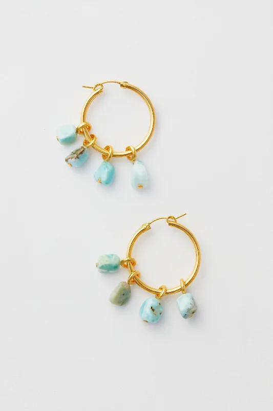 Special Deals On Handcrafted And Designer Jewelry Light Blue Wanderer Earrings