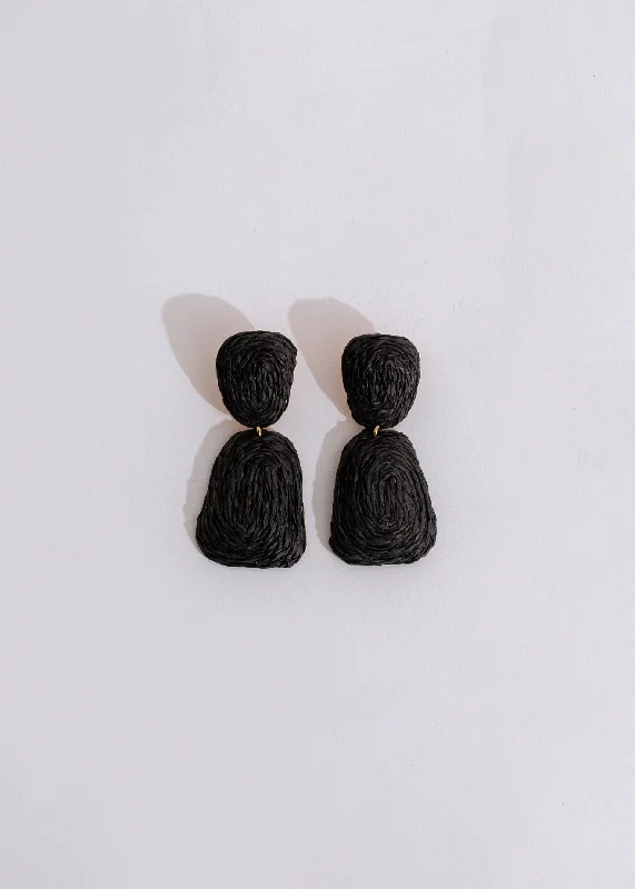 Love Like This Earrings Black