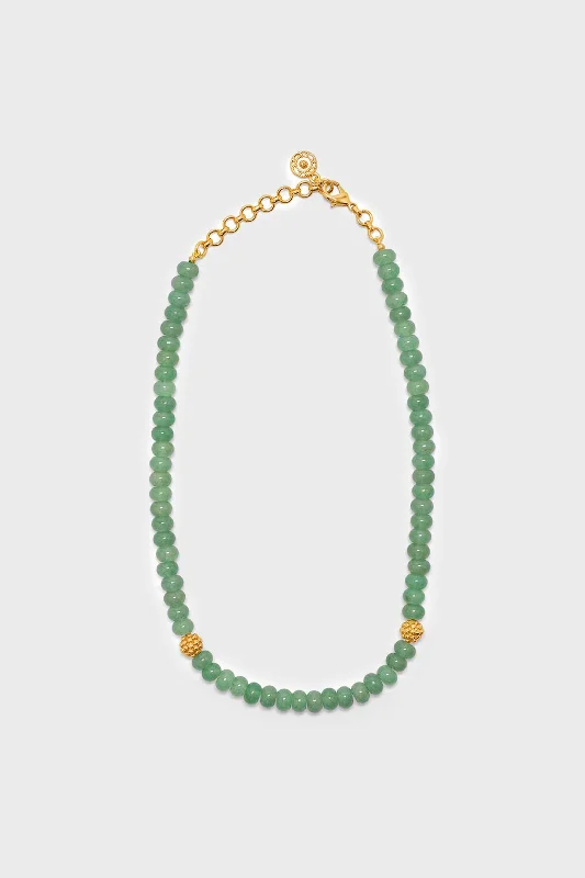 Meadow Jade Berry Single Strand Necklace