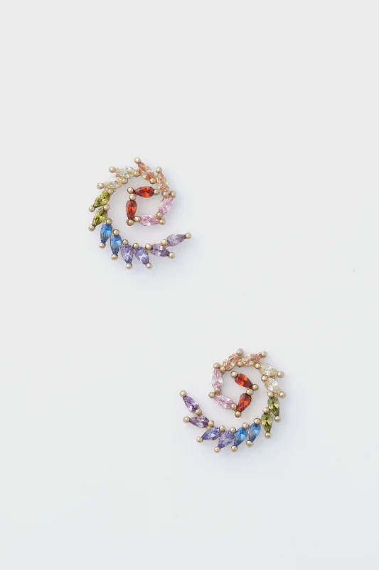 Grab Stylish Jewelry Before The Sale Ends Multi Pascal Crystal Earrings