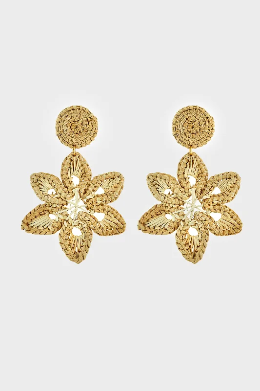 Special Offers On Handcrafted And Designer Jewelry Natural Celine Rattan Earrings