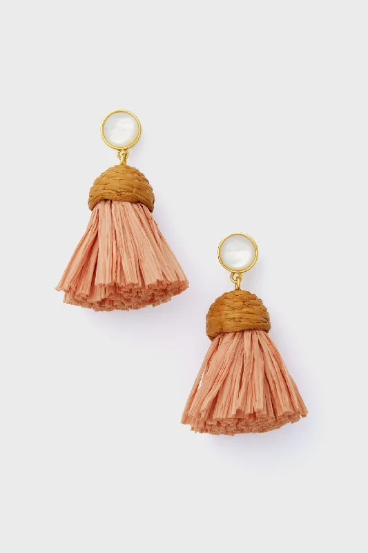 Grab Your Favorite Jewelry At The Lowest Prices Rose Raffia Earrings
