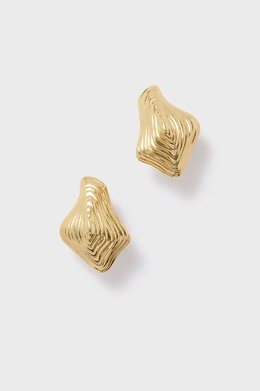Affordable Glamour – Premium Jewelry At Special Prices Shiny Brass Relic Earrings