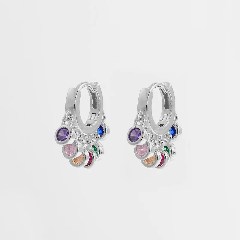 Unmissable Discounts On Timeless Jewelry Pieces HGA Secret Rainbow Sterling Silver Huggie Earrings Unmissable Discounts On Timeless Jewelry Pieces HGA Secret Rainbow Sterling Silver Huggie Earrings