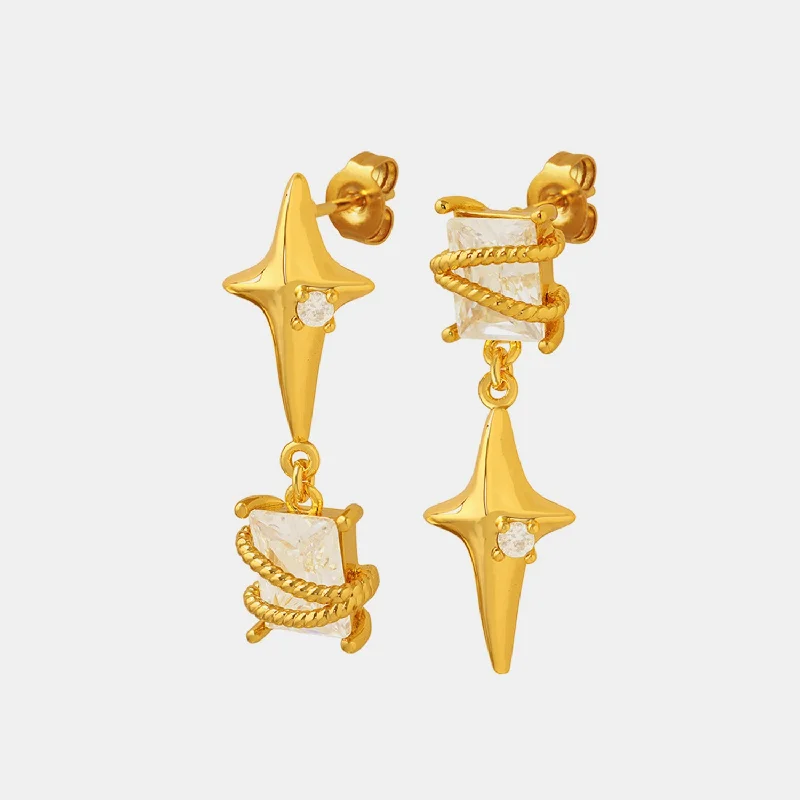 Shop Stylish Jewelry Now And Save Big Hot Girl Geometric Drop Earrings