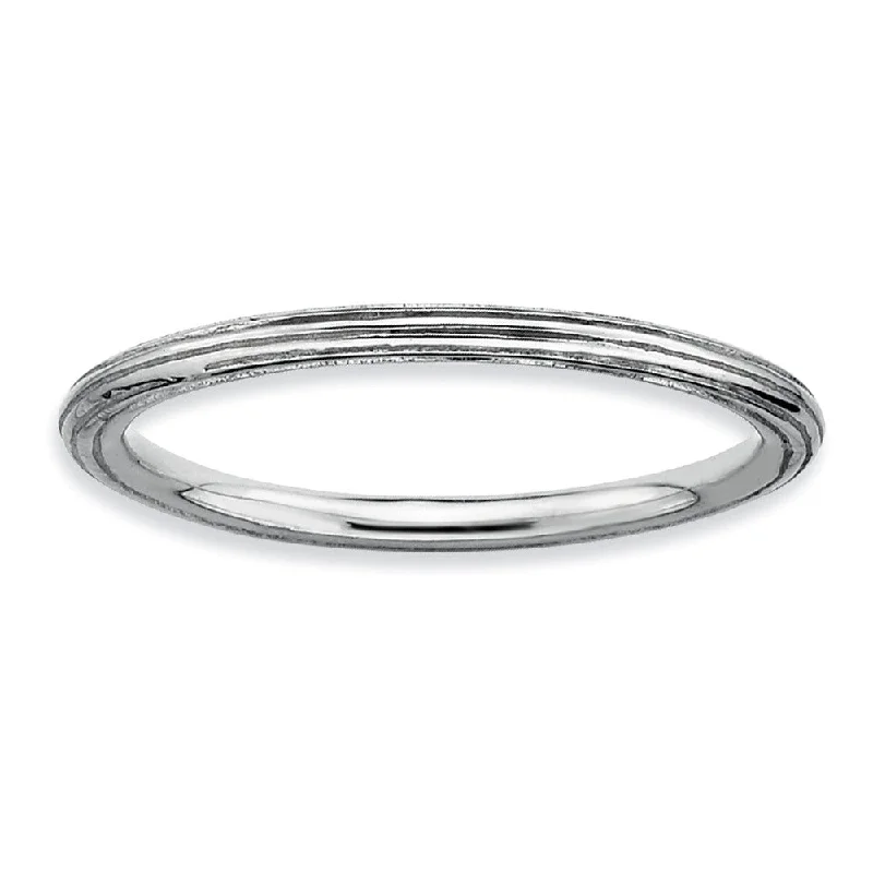 Once-A-Year Jewelry Sale – Grab Your Favorites Now 1.5mm Stackable Sterling Silver Simply Elegant Band