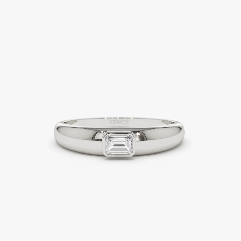 14K White Gold