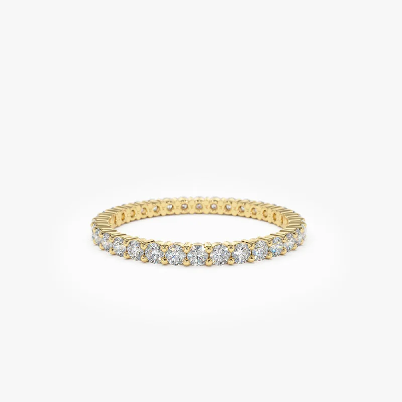 14k Prong Setting Diamond Eternity Ring