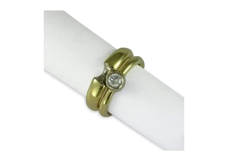 Gorgeous Jewelry, Limited-Time Savings Diamond Wedding Set, Yellow Gold