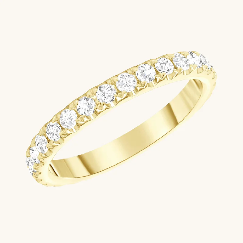 Exclusive Gemstone Jewelry Markdowns – Shop Now 2.6mm Diamond Eternity Band