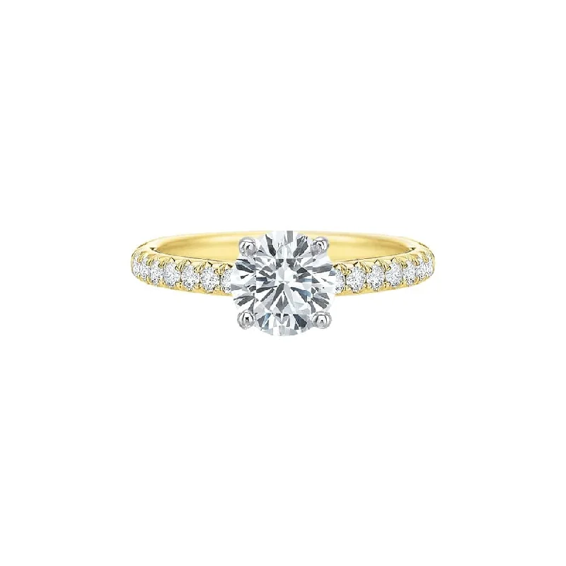 New Aire Diamond Semi Mount Ring