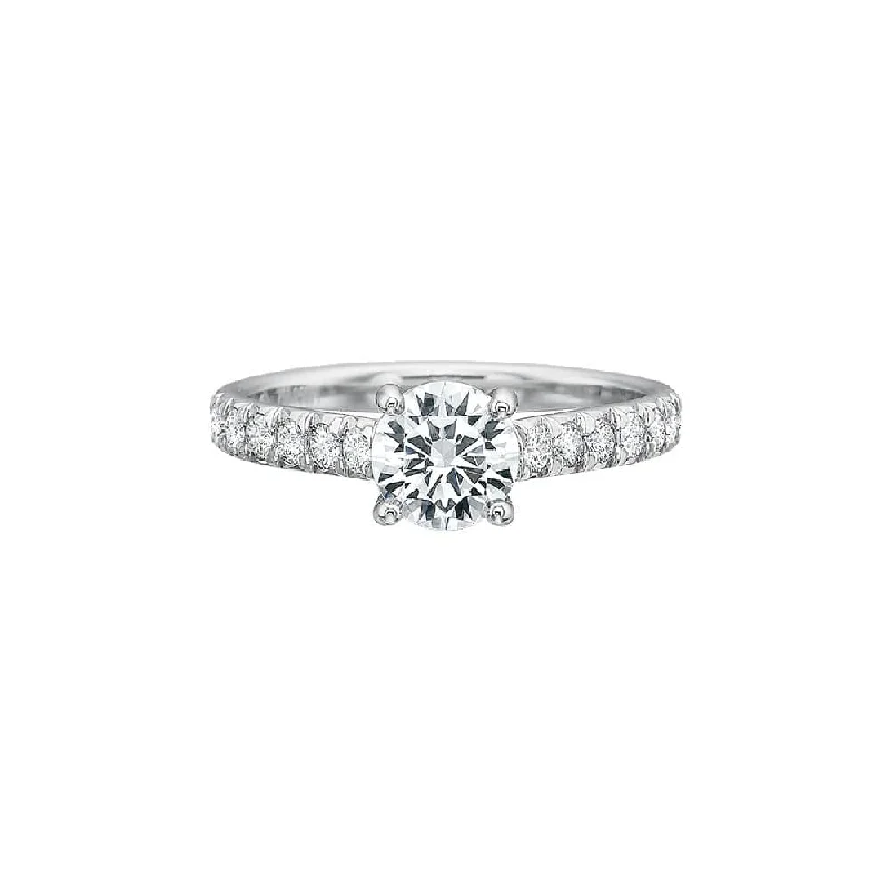 New Aire Diamond Semi Mount Ring