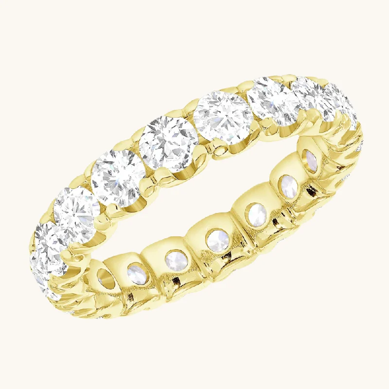Unmissable Jewelry Sale – Shop Before It's Too Late 3.7mm Round Diamond Eternity Band