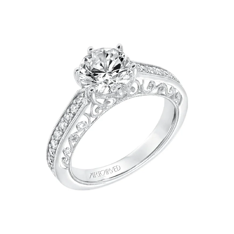 Cossette Diamond Semi Mount Ring