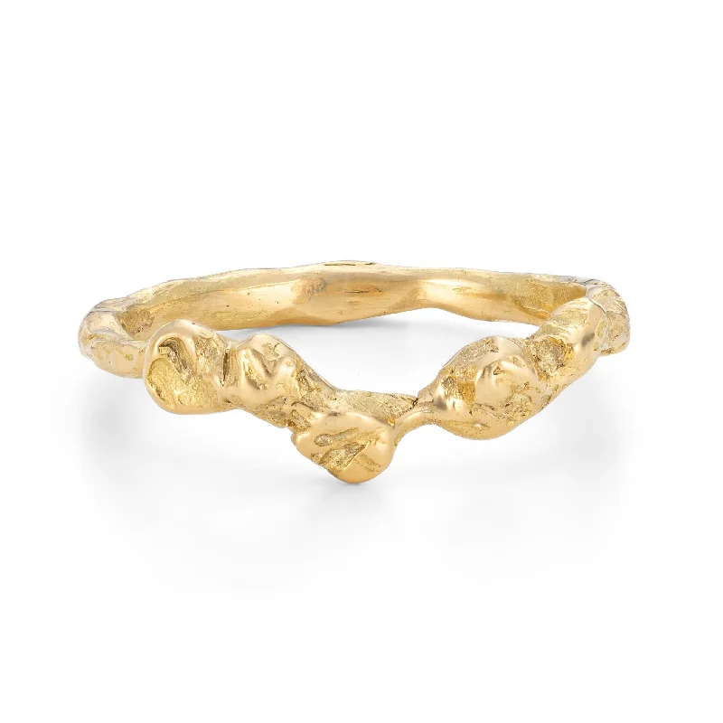 Adakite West Band 18ct Gold