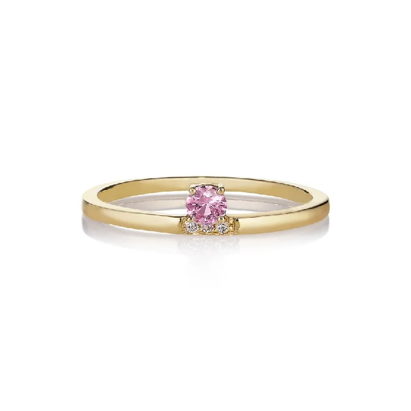 Chic, Trendy, And Affordable Jewelry Sale Marie 14K Gold Ring w. Sapphire & Diamonds Chic, Trendy, And Affordable Jewelry Sale Marie 14K Gold Ring w. Sapphire & Diamonds