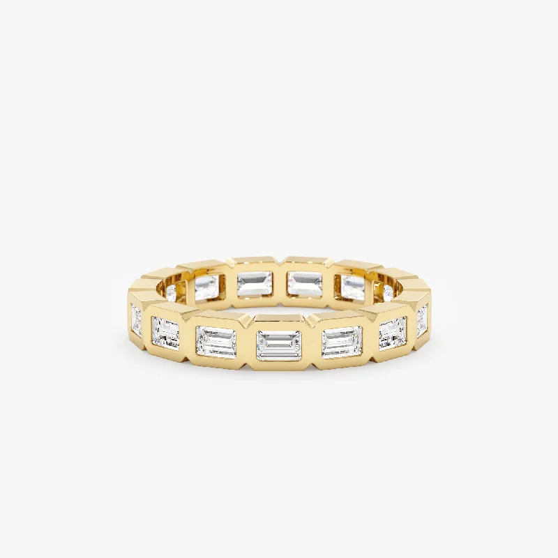 Baguette Diamond Eternity Ring, Emory