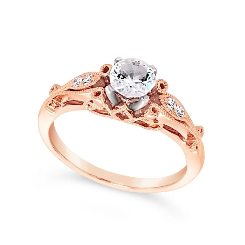 Grab Your Dream Jewelry At The Lowest Prices Diamond Accented Scroll Design Engagement Mounting Grab Your Dream Jewelry At The Lowest Prices Diamond Accented Scroll Design Engagement Mounting