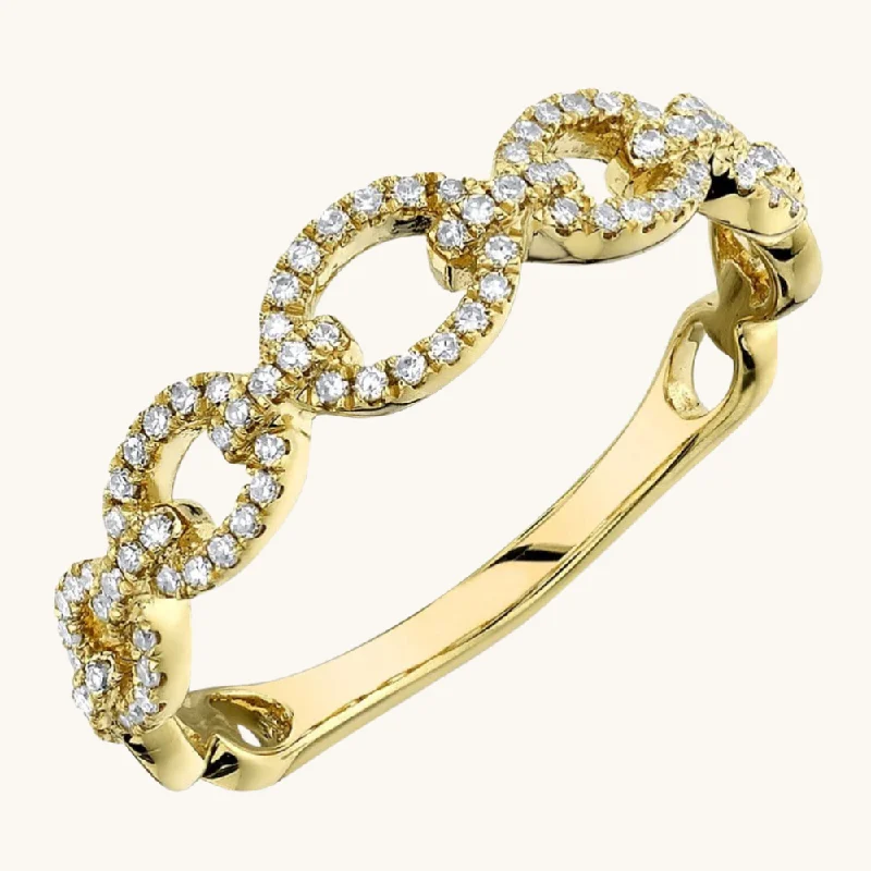 Beautiful Jewelry, Breathtaking Discounts – Hurry In Diamond Chain Band