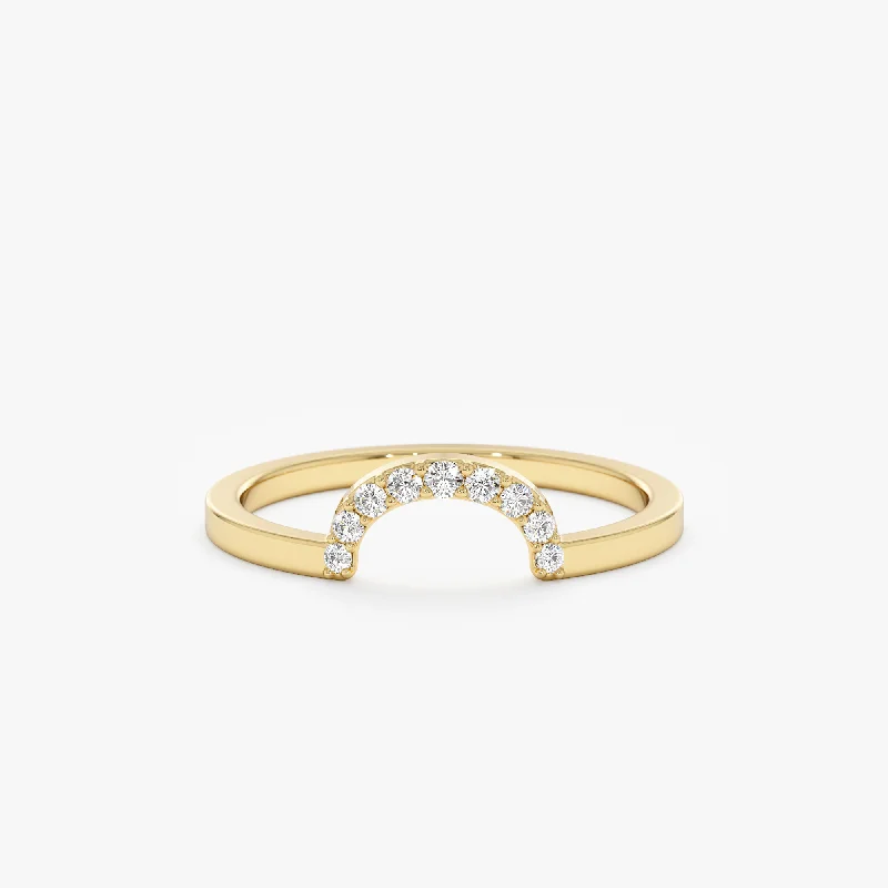 Diamond Curved Ring Guard, Clare