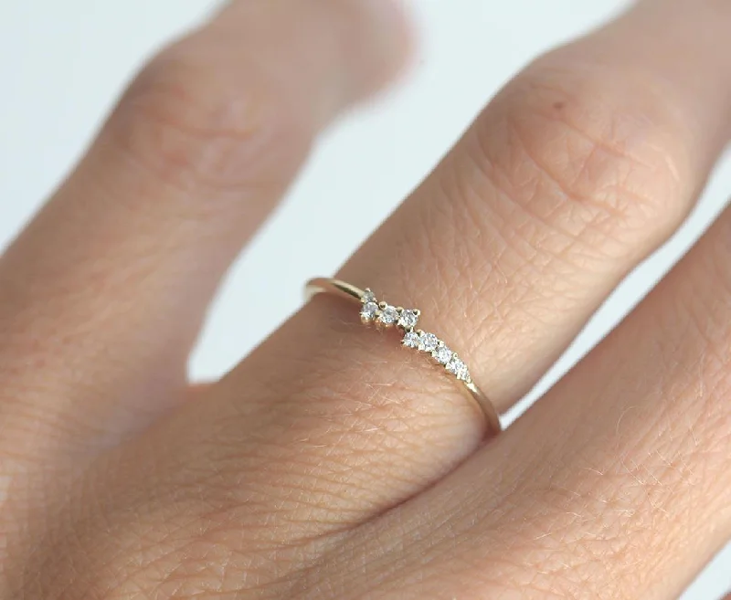 Trending Jewelry Now Available At Exclusive Prices Arden White Diamond Cluster Ring