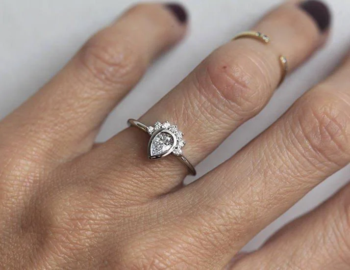 Unique Jewelry Designs Now At Discounted Rates Diamond Ring, 14K White Gold Engagement Ring Unique Jewelry Designs Now At Discounted Rates Diamond Ring, 14K White Gold Engagement Ring