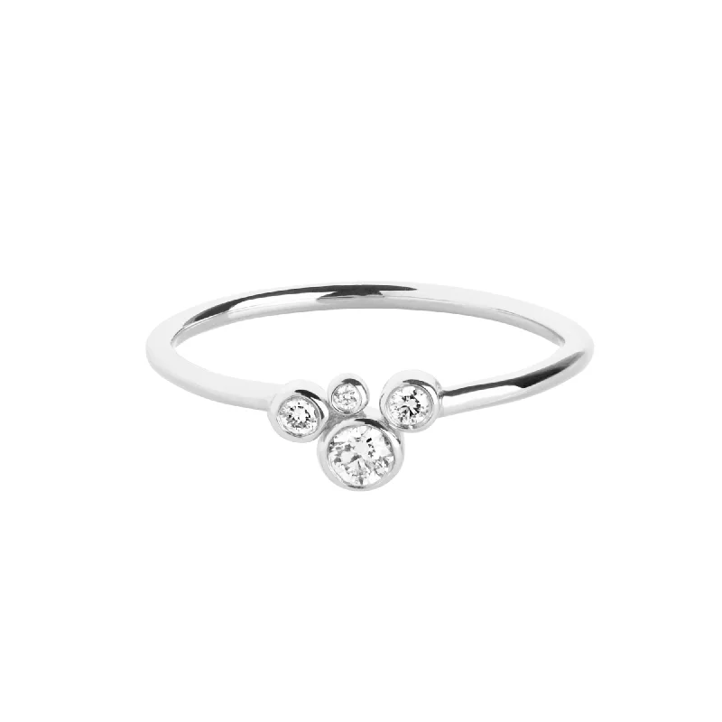 Exclusive Jewelry Markdowns – Limited-Time Offer Elena 14K White Gold Ring w. Lab-Grown Diamonds Exclusive Jewelry Markdowns – Limited-Time Offer Elena 14K White Gold Ring w. Lab-Grown Diamonds