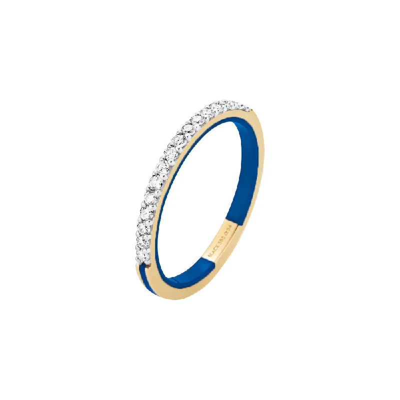 High-End Sparkle, Low-End Prices – Jewelry Sale Live Sunset Boulevard Blue 14K Gold Ring w. Lab-Grown Diamonds High-End Sparkle, Low-End Prices – Jewelry Sale Live Sunset Boulevard Blue 14K Gold Ring w. Lab-Grown Diamonds