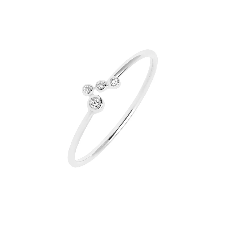Must-Have Jewelry Pieces At Reduced Prices Valerie 14K White Gold Ring w. Lab-Grown Diamonds Must-Have Jewelry Pieces At Reduced Prices Valerie 14K White Gold Ring w. Lab-Grown Diamonds