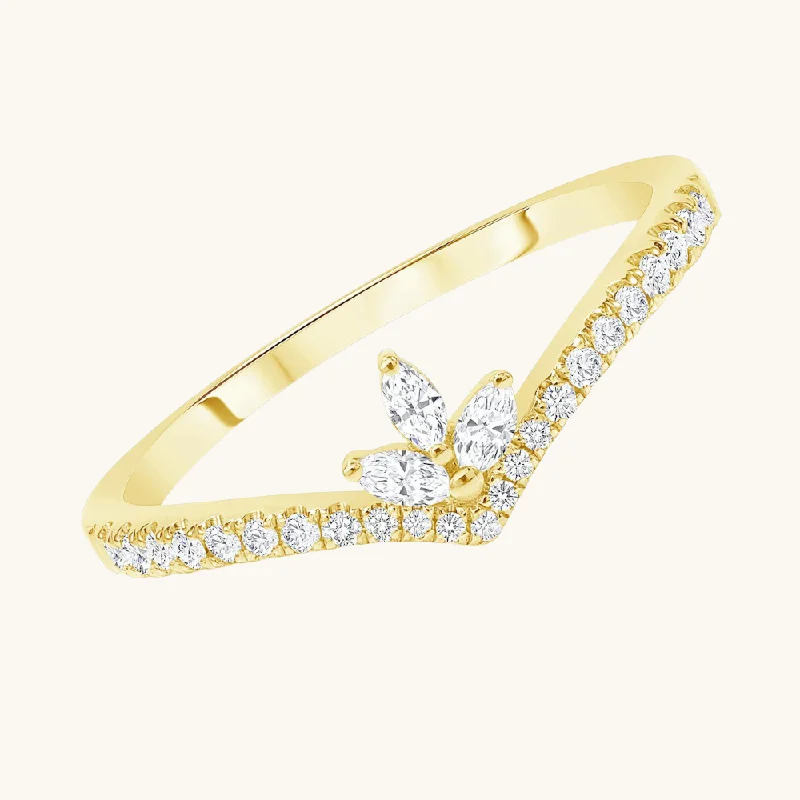Elegant Jewelry, Exclusive Prices – Shop Now Marquise Trio Diamond Ring