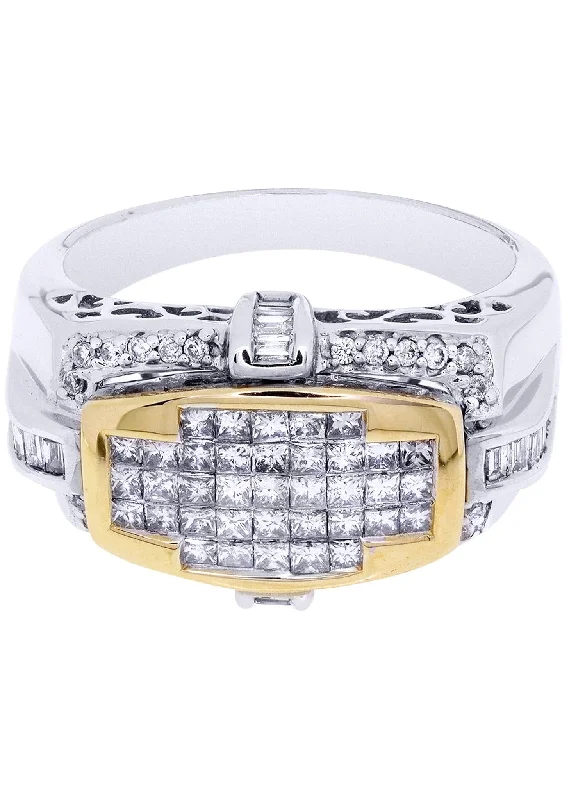 Your Dream Jewelry At Dream Prices – Shop Now White Gold Mens Diamond Ring| 0.16 Carats| 9.3 Grams