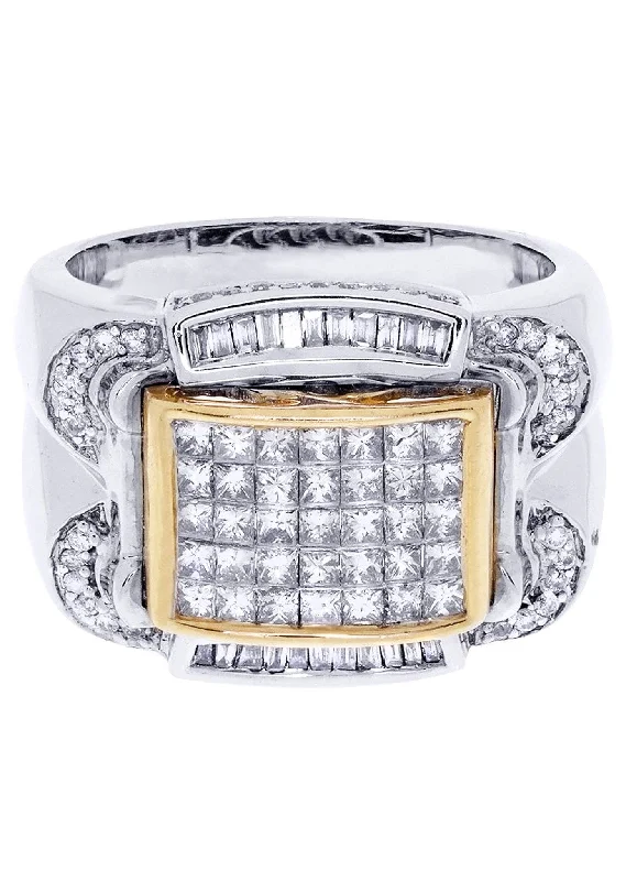 Classic And Modern Jewelry Styles On Sale White Gold Mens Diamond Ring| 0.22 Carats| 14.17 Grams Classic And Modern Jewelry Styles On Sale White Gold Mens Diamond Ring| 0.22 Carats| 14.17 Grams