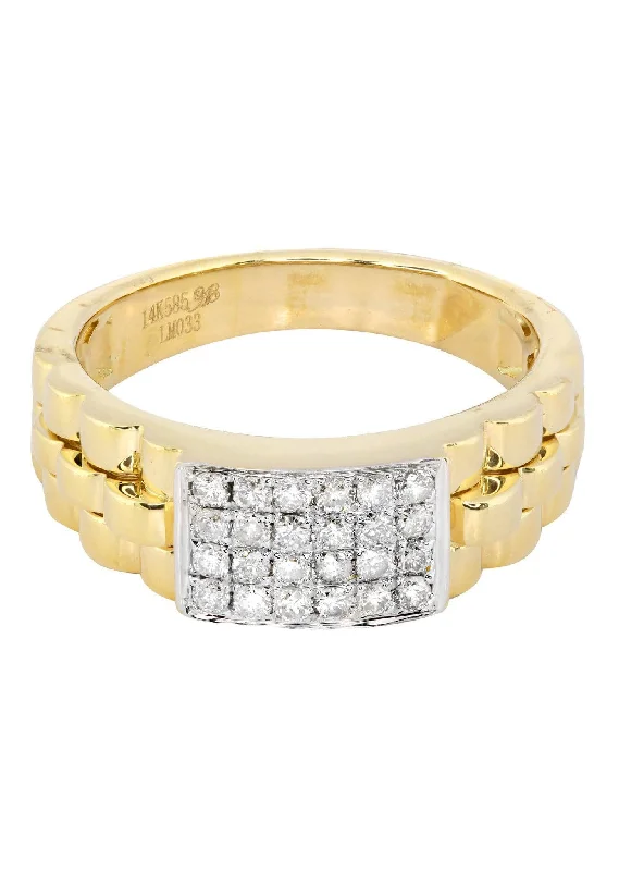 Grab Your Dream Jewelry At The Lowest Prices Mens Diamond Ring / Pinky Diamond Ring| 0.43 Carats Grab Your Dream Jewelry At The Lowest Prices Mens Diamond Ring / Pinky Diamond Ring| 0.43 Carats